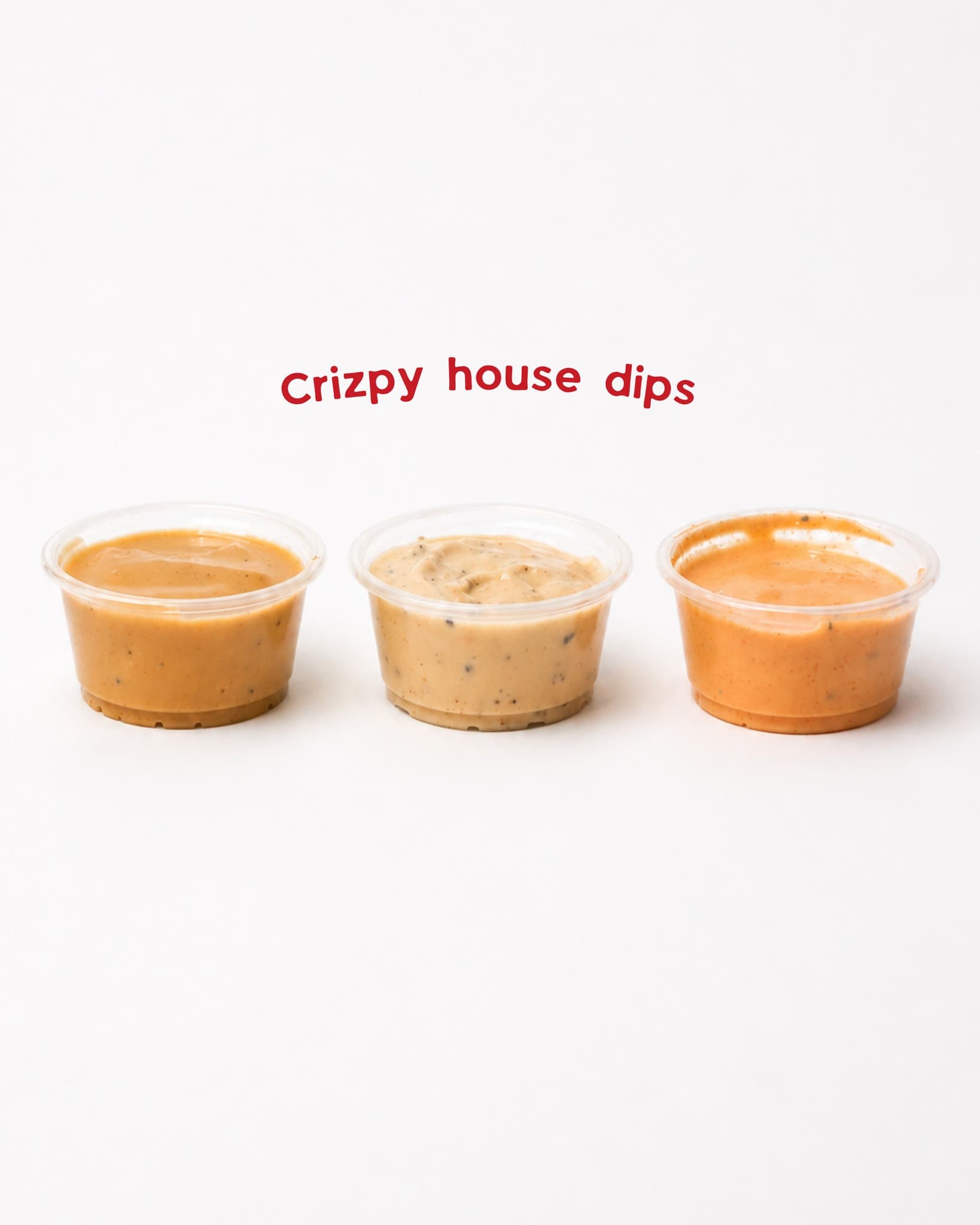 Crizpy house dips